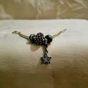 Pandora Bracelet with 2 Charms